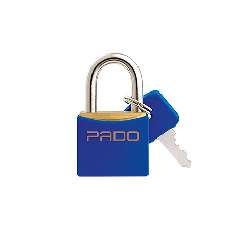 Cadeado PADO Color 20mm - Azul
