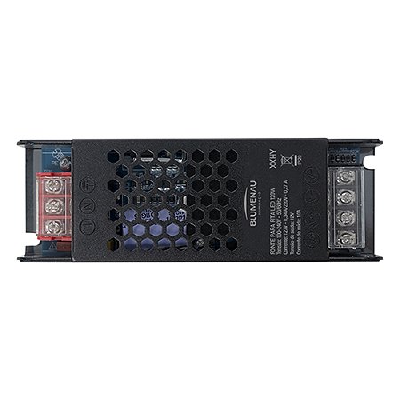 Fonte para Fita LED Blumenau 120W 12V/10A Bivolt