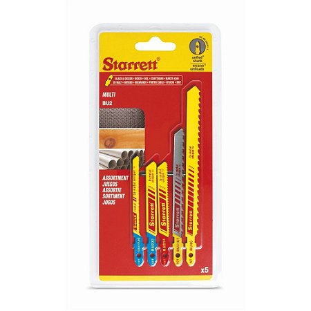 Serra Tico-Tico STARRETT Multi 5 Peças – BU2