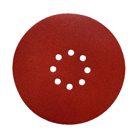 Disco de Lixa com Velcro NORTON 9” Grão 80 – 8 Furos