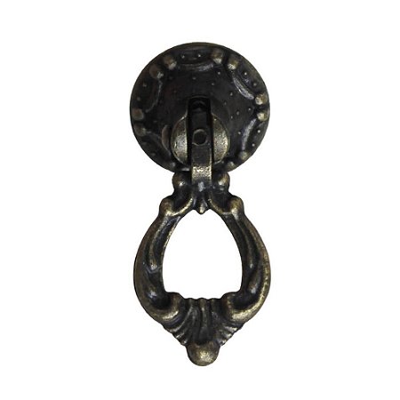 Puxador Colonial Milão Grande Ouro Velho Zamac BENDOOR 7114G 20Peças