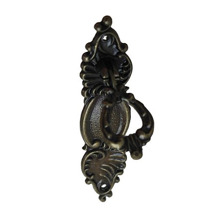 Puxador Colonial Veneza S/ Entrada Grande Ouro Velho Zamac BENDOOR 7120 20Peças