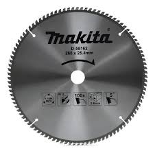 Disco Serra Circular Widea MAKITA 260mm 100 Dentes Furo 1" D-59162