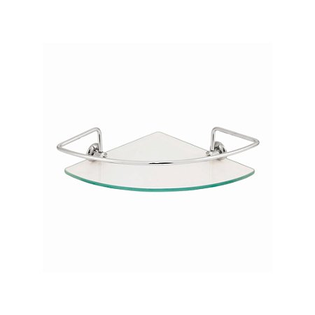 Porta Shampoo Canto em Aço Cromado CLARAINOX – Ref. 13093