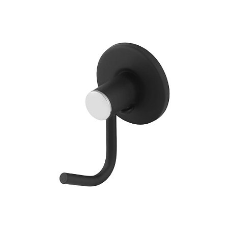 Cabide Aço Simples Preto CLARAINOX 13079