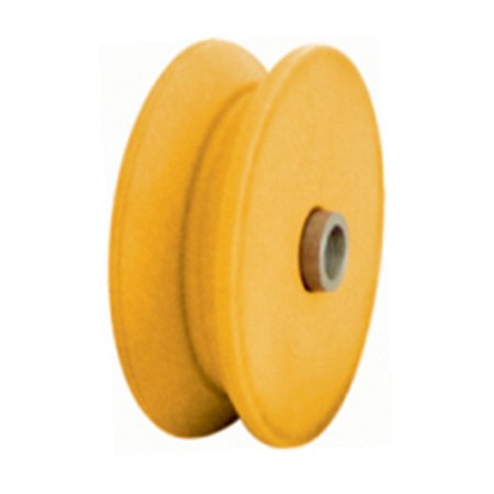 Roldana Nylon “V” DETONI com Eixo Furado 2.1/2" – 1270001 2 Peças