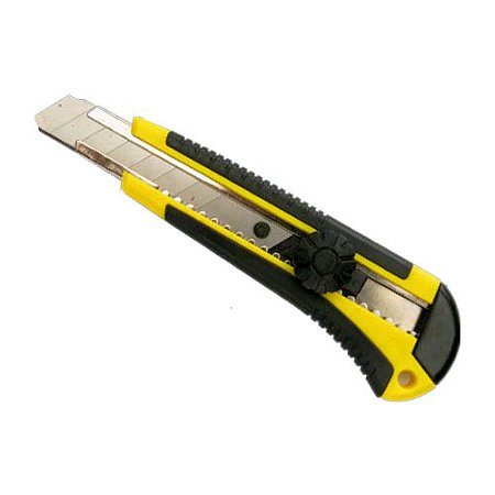 Estilete Emborrachado com Lâmina 18 mm – FERTAK