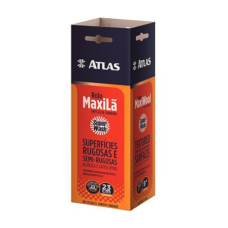 Rolo de Lã MAXILÃ Pele de Carneiro 23 cm ATLAS AT328/25