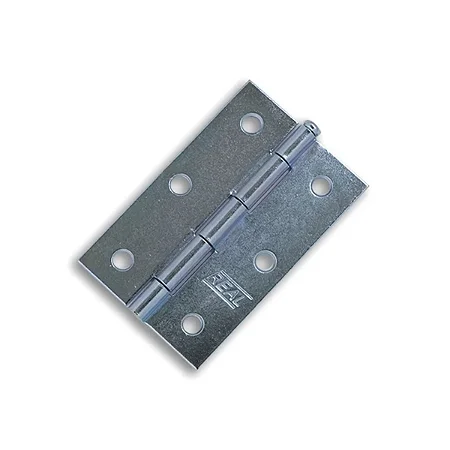 Dobradiça REAL Zincada 2.1/2" – Ref. 25025 – Caixa com 24 Peças