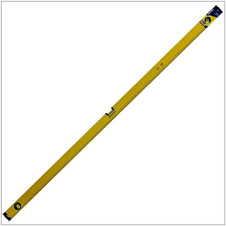 Nível Base Magnética Alumínio Tubular 60" (1500mm) BRASFORT 9083