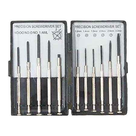 Jogo de Chaves de Precisão 11 Peças Relojoeiro FERTAK