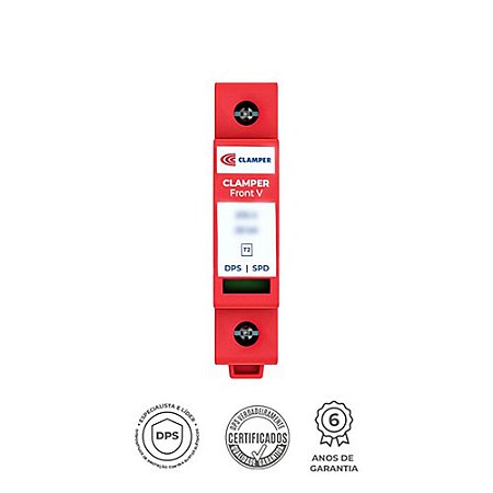 Dispositivo Surto CLAMPER Front V 275V 20KA 16235