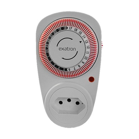 Timer Temporizador Analógico Bivolt EXATRON LETM4002