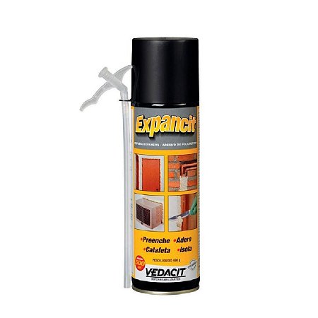 Espuma Poliuretano Spray 500ml 480g VEDACIT 147986