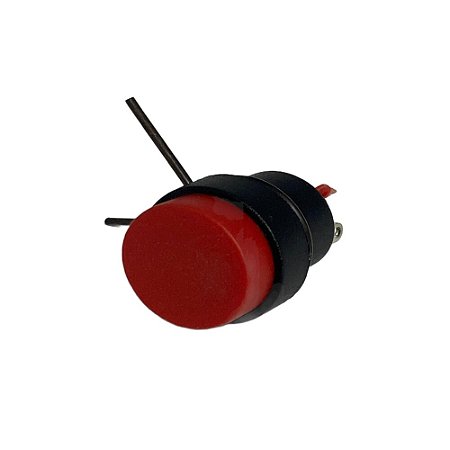Chave Pushbutton Vermelha 6mm DICOMPEL DC-906/29