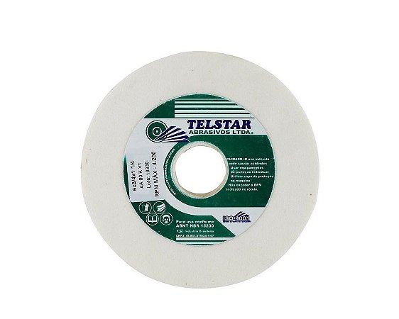 Rebolo Branco 6" x 3/4" TELSTAR AA60