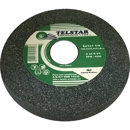 Rebolo Ferro 6" x 1" TELSTAR A-46 308021
