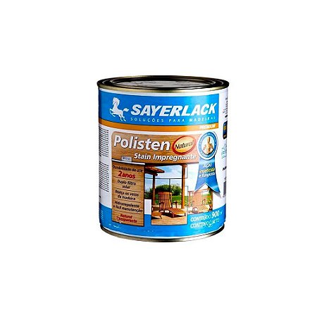 Polisten Stain Impregnante 900ml Mogno Inglês SAYERLACK TS.3201.1405QT