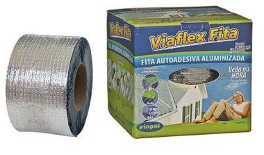 Fita Auto Adesiva Veda Tudo Viapol 20cm X 10metros V0616253