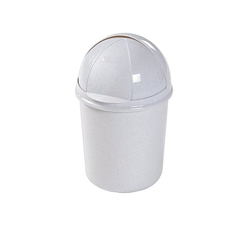 Lixeira Retrátil 7,3l Branca PLASVALE 1948300