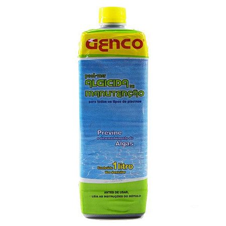 Algicida de Manutenção GENCO Pool-Trat 1 Litro