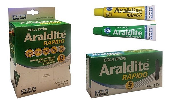 Araldite Rápido 5 Minutos 23 Gramas TEKBOND