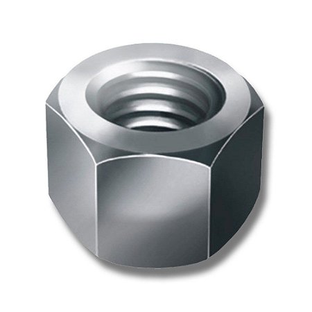 Porca Torneada Zincada 7/16" NC 100 Peças JOMARCA 26618