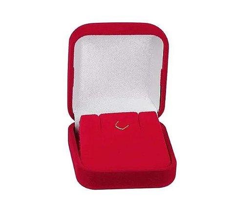 Caixinha de Veludo - Vermelha