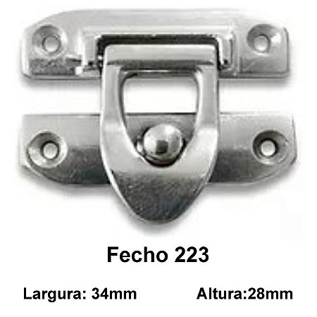 Fecho 34 x 28mm modelo 223