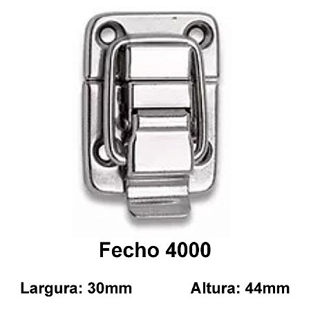 Fecho 30 x 44mm modelo 4000