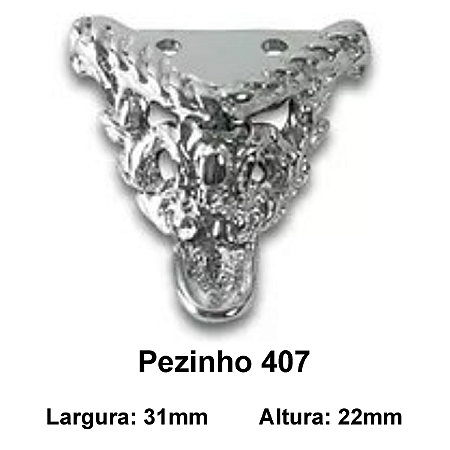 Pezinho para artesanato modelo 407