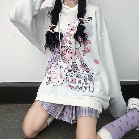 Moletom Anime KAWAII - MobWay Store - Moda Alternativa, Kawaii e Gótica.