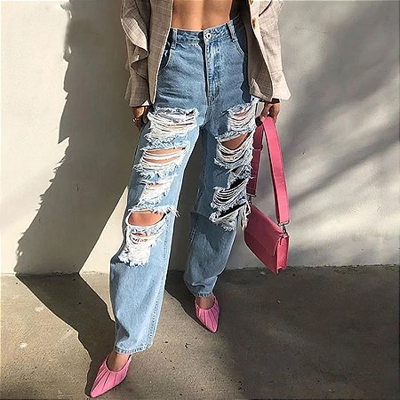 Calça Jeans KAWAII - MobWay Store - Moda Alternativa, Kawaii e Gótica.