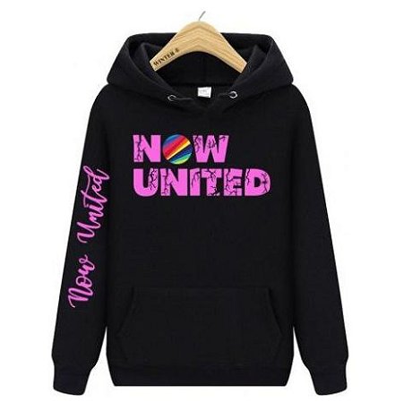 Moletom NOW UNITED - MobWay Store - Moda Alternativa, Kawaii e Gótica.