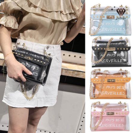 Crossbody transparente new arrivals
