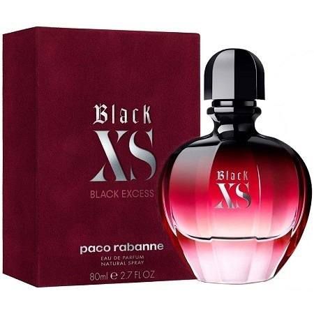 Paco Rabanne Black XS Black Excess Feminino Eau de Parfum 80ml - Gym Imports