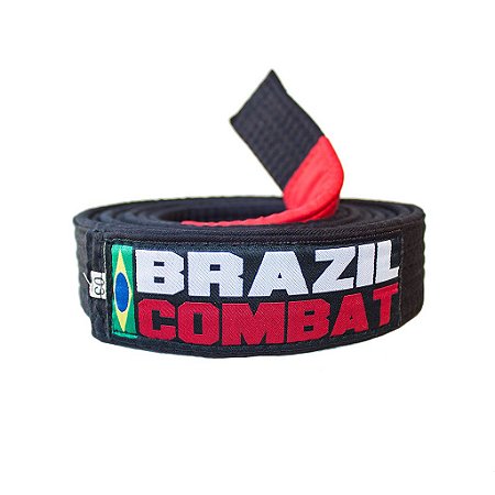 Faixa Jiu-Jitsu Brazil Combat Preta