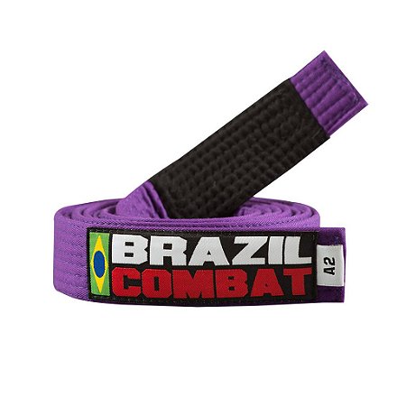 Faixa Jiu-Jitsu Brazil Combat Roxa