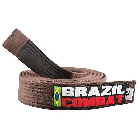 Faixa Jiu-Jitsu Marrom Brazil Combat