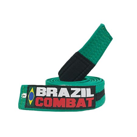 Faixa Jiu-Jitsu Verde com Preto Brazil Combat