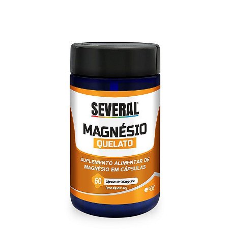 Magnésio Quelato Several® - 60 cápsulas