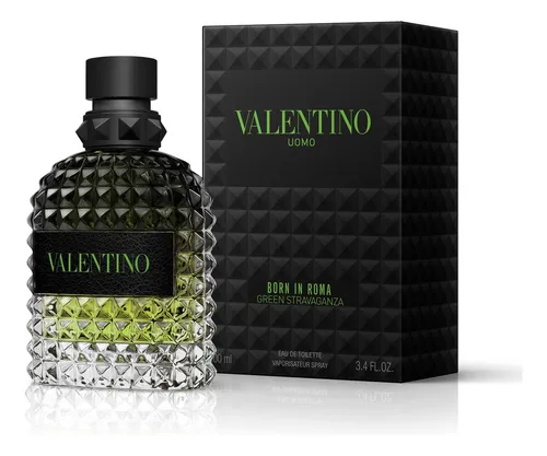 Valentino Uom Born in Roma Green Stravaganza masculino Eau de Toilette - Valentino