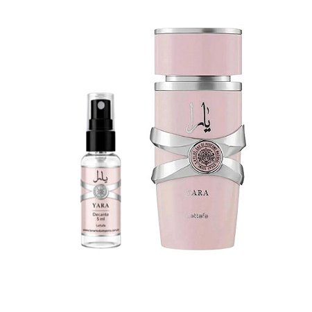 Decant Yara Lattafa Eau de Parfum Feminino Original