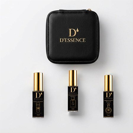 Kit Pocket Experience Árabes Masculino 3x5ml
