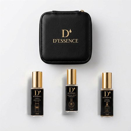 Kit Pocket Experience Árabes Feminino 3x5ml Original