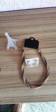 Conjunto Colar e Brinco 1001
