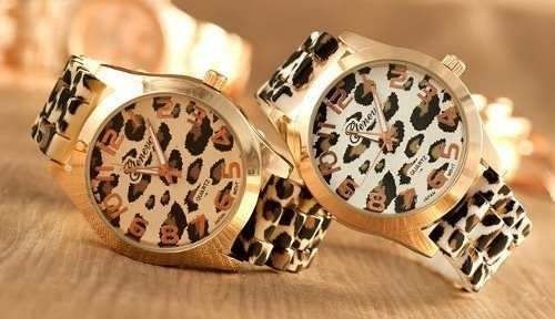 Lindo Relógio De Leopardo Feminino Importado Frete Grátis