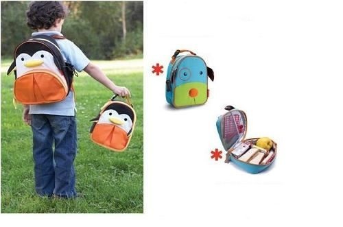Mochila E Lancheira Kids Zoo