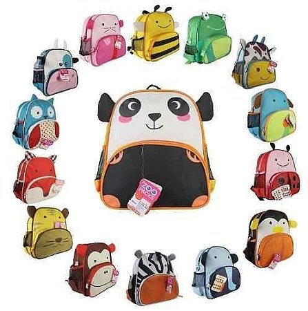 Mochila Kids Zoo - Frete Grátis