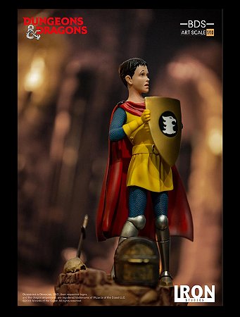 Estátua Eric - Caverna do Dragão - Art Scale 1/10 - Iron Studios